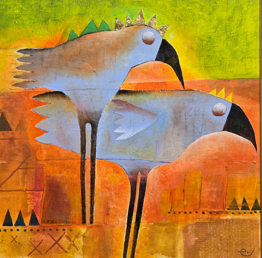Mathias Saving 45 x 45 cm