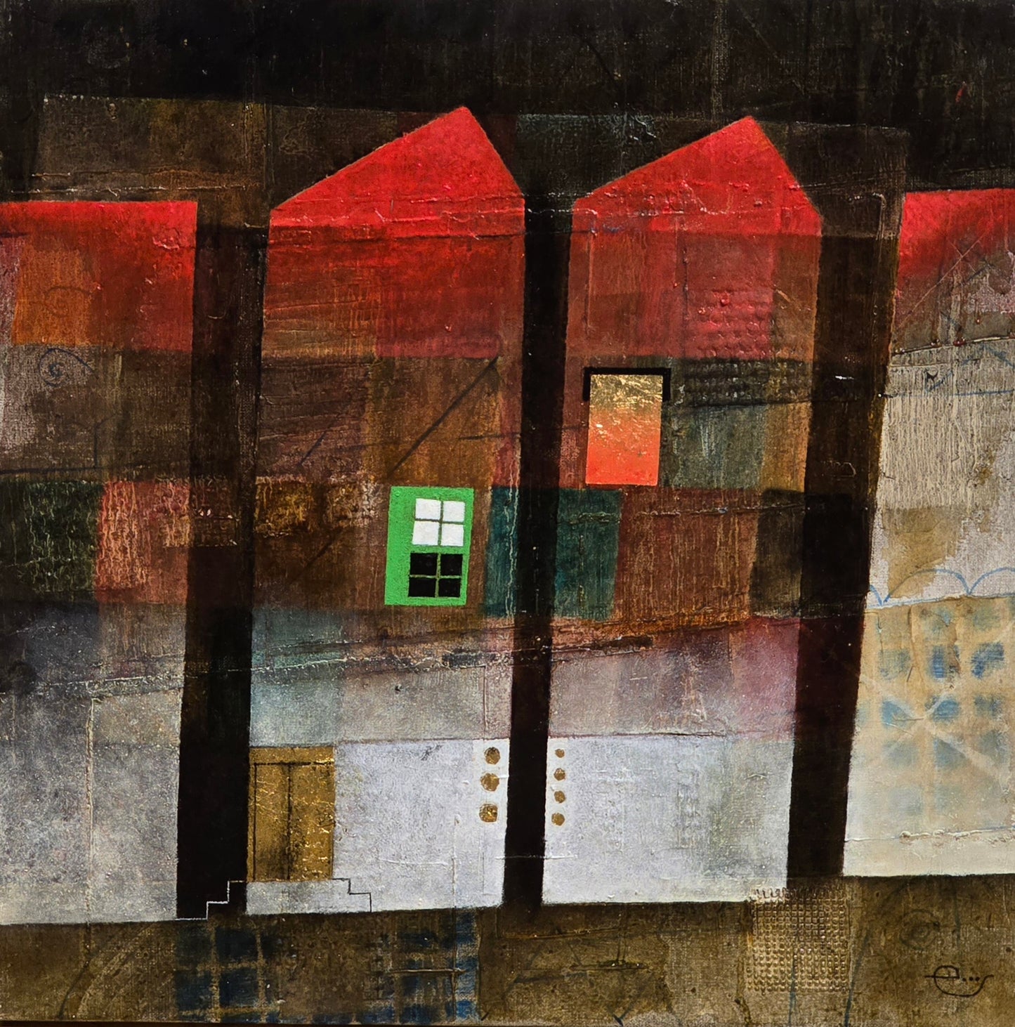 Mathias Saving 45 x 45 cm