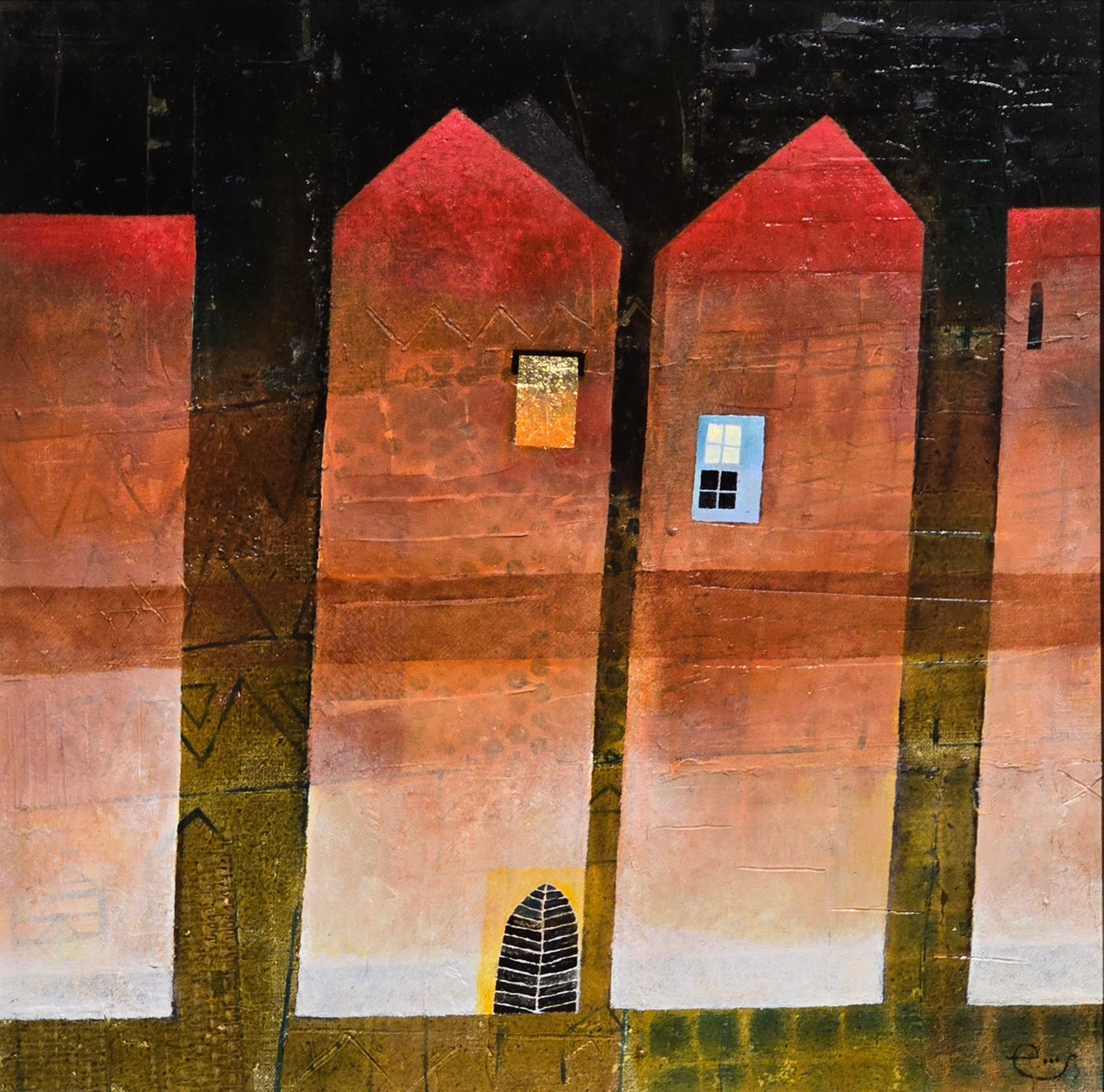 Mathias Saving 45 x 45 cm