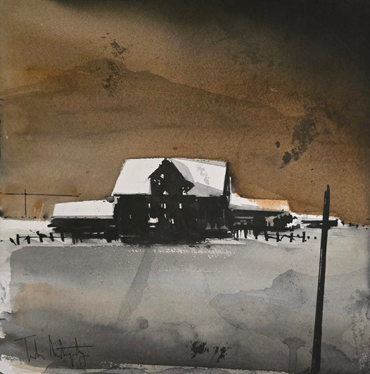 Tobias Liljeborg, The House, 30 x 30 cm