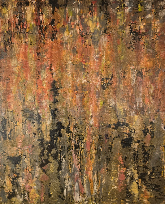 Omid Ghorab, painting, 95 x 115 cm