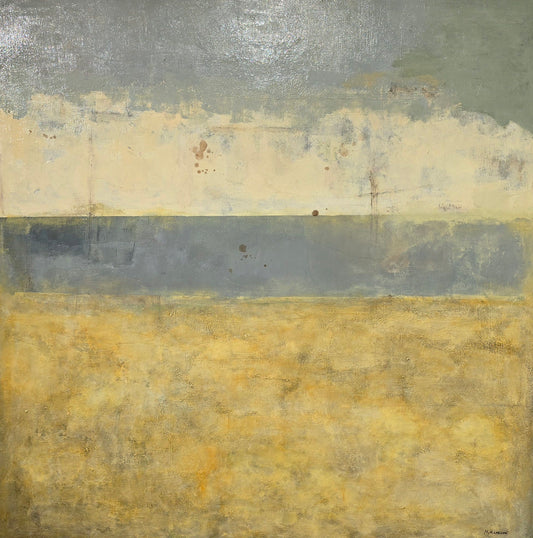 MK Larsson, painting, 80 x 80 cm
