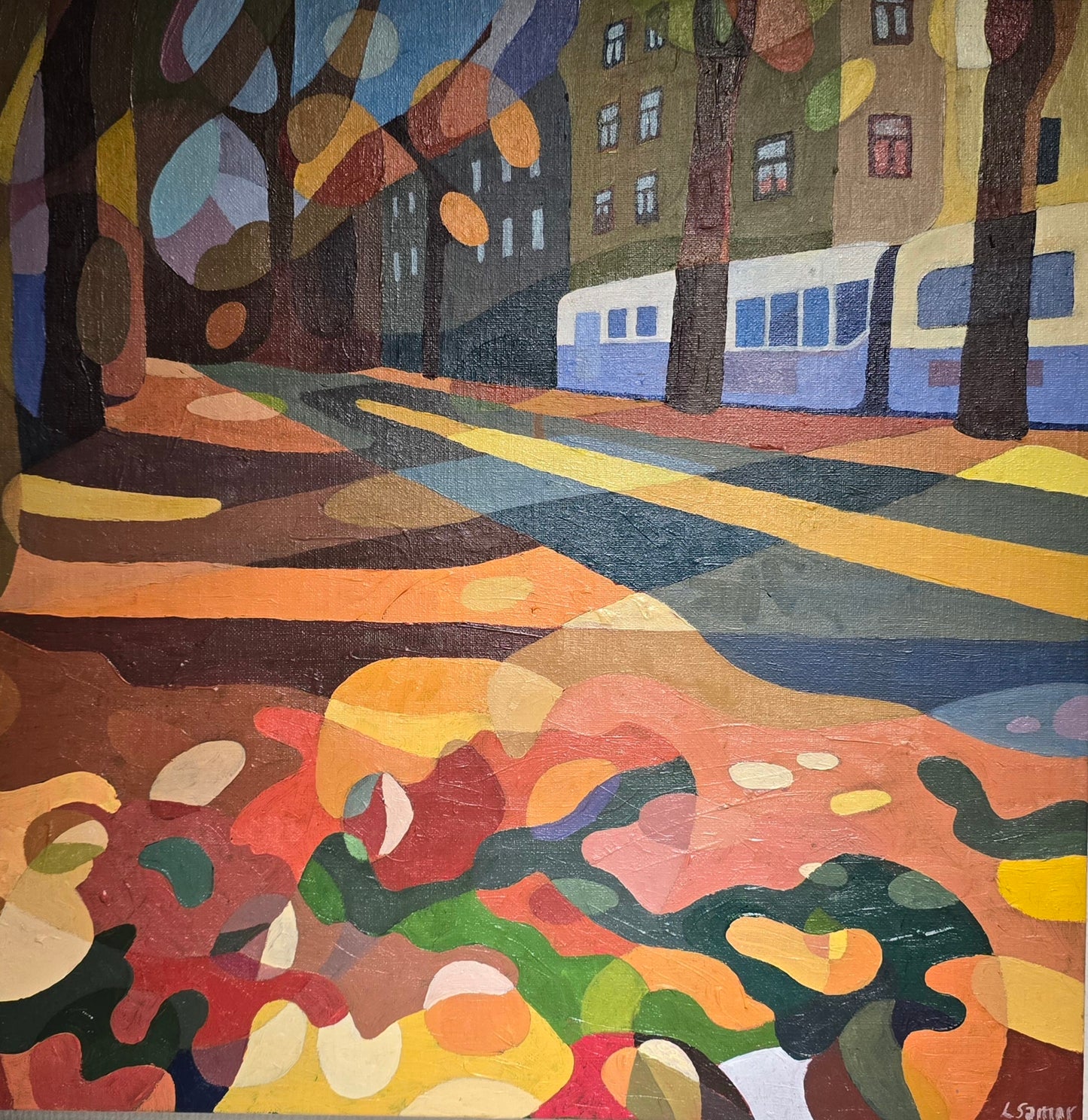 Lennart Samor, Göteborg, 50 x 50 cm