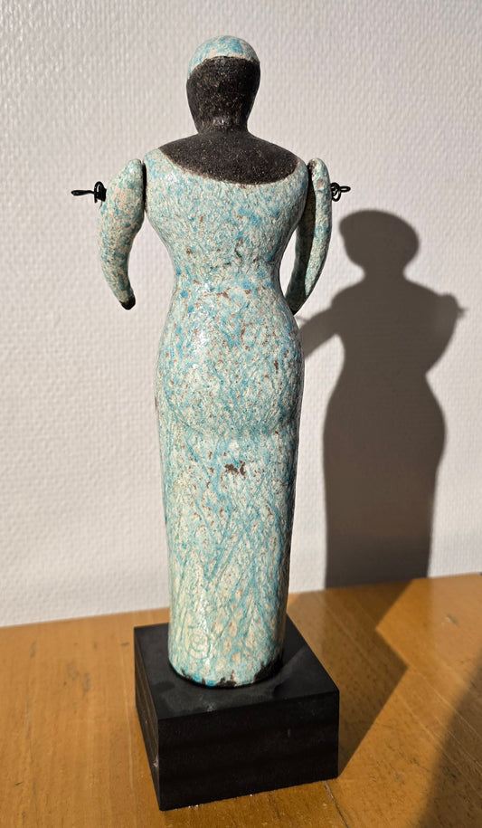 Elisabeth Olszewska, keramikskulptur, modell, 36 cm