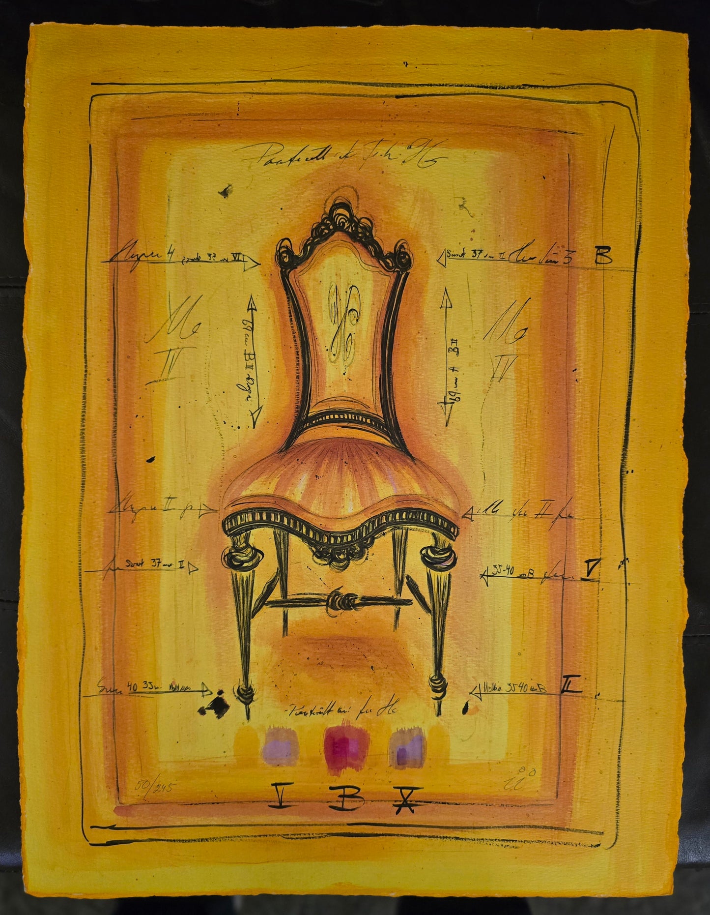 Irene Lagerberg, ii, print, Louise, 46 x 60 cm