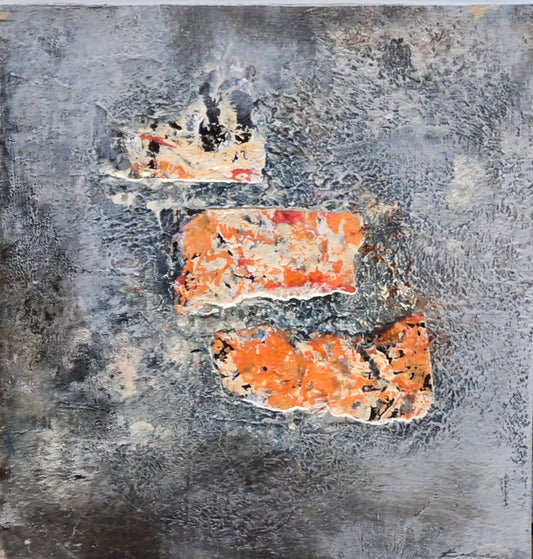 Bertil Fredholm, painting, III, 25 x 25 cm