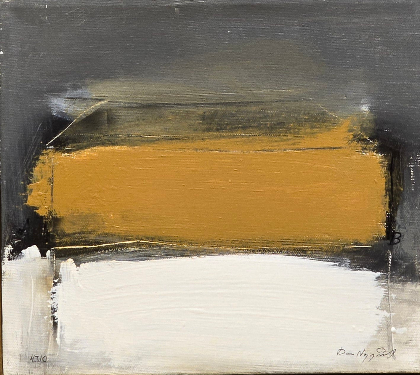 Dan nygårds, painting, Tempus II, 28 x 25 cm
