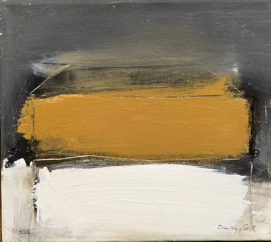 Dan nygårds, painting, Tempus II, 28 x 25 cm