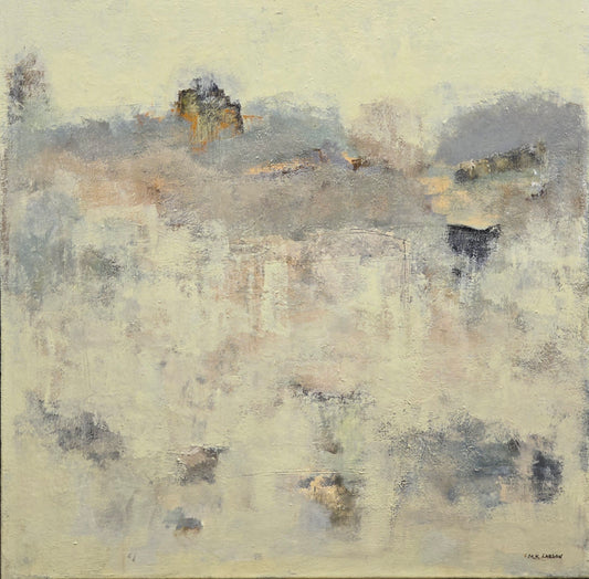 MK Larson, painting, 60 x 60 cm