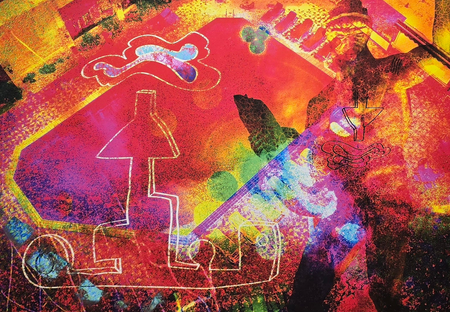 Kimmo hakonen, print on canvas, 98 x 70 cm