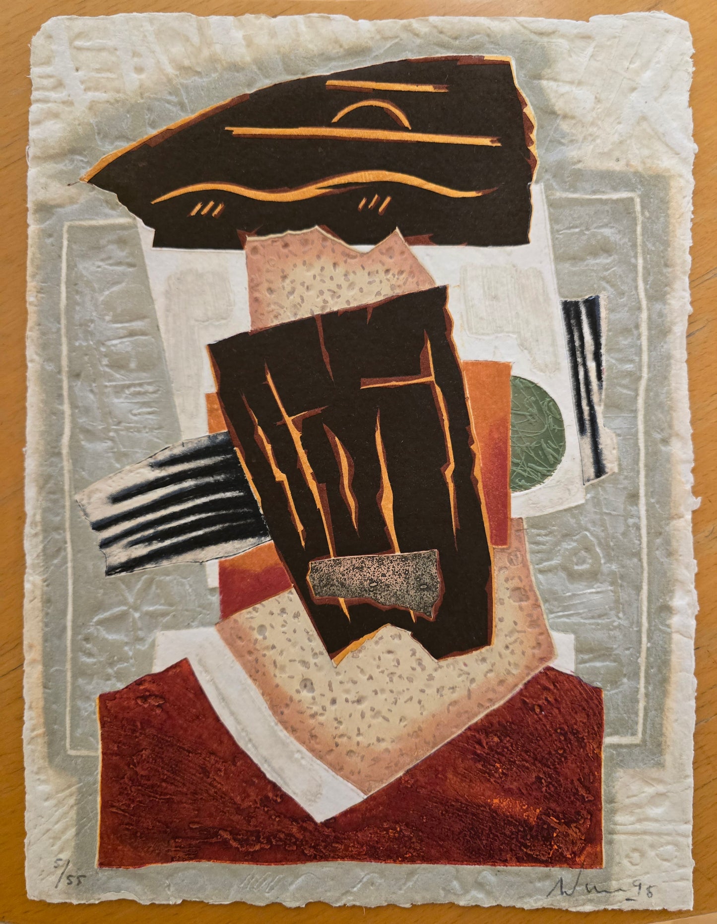 Alain Soucasse, Metis Age VIII, 28 x 38 cm