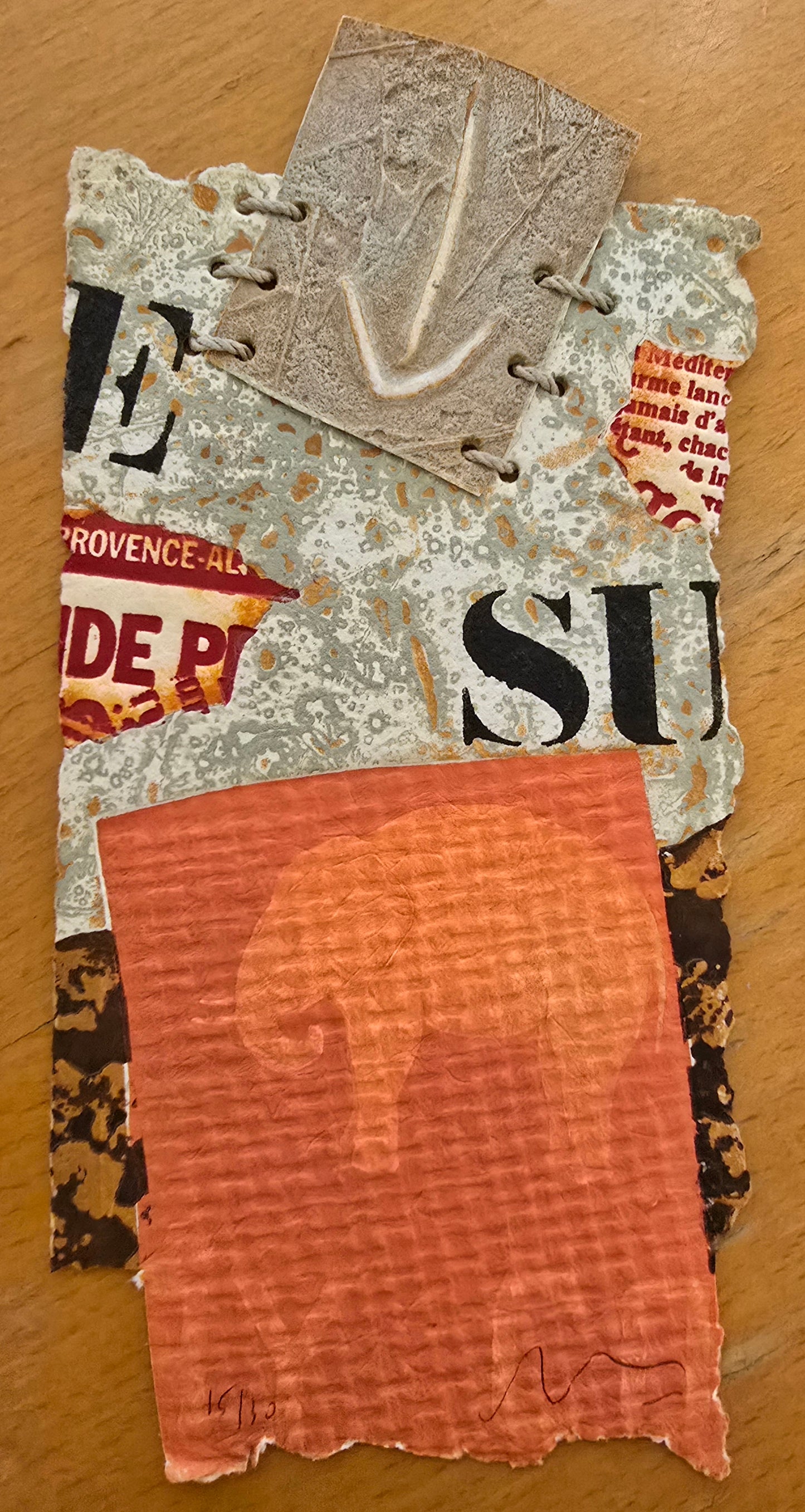 Alain Soucasse print, 13 x 26 cm