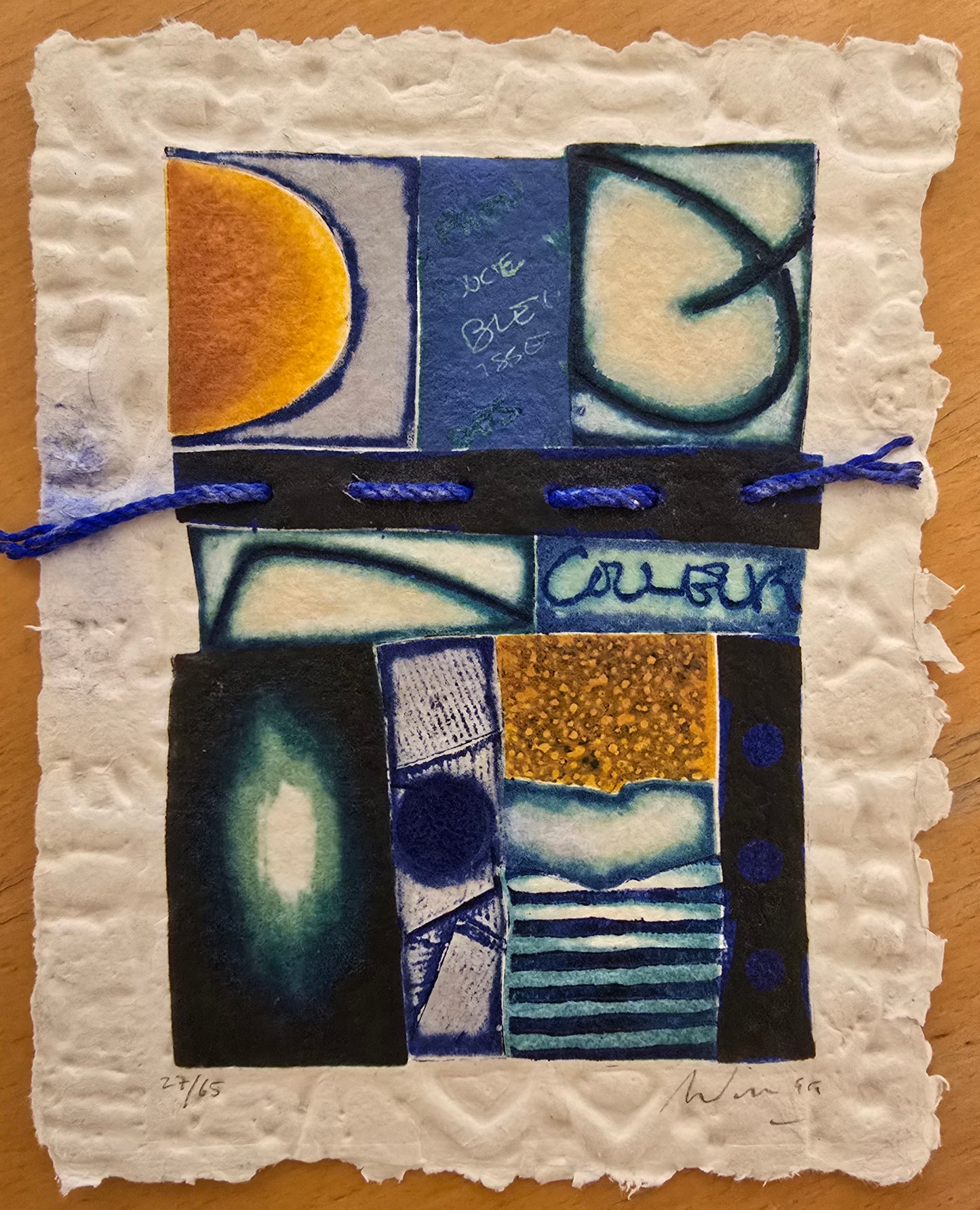 Alain Soucasse print, 23 x 29 cm