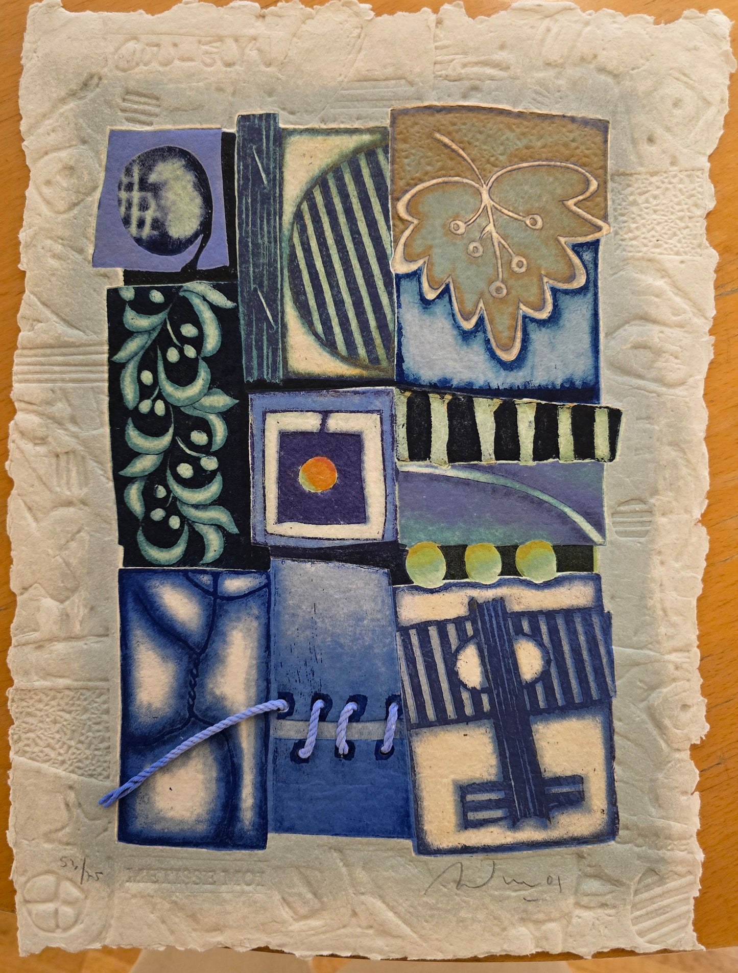 Alain Soucasse print, 28 x 39 cm