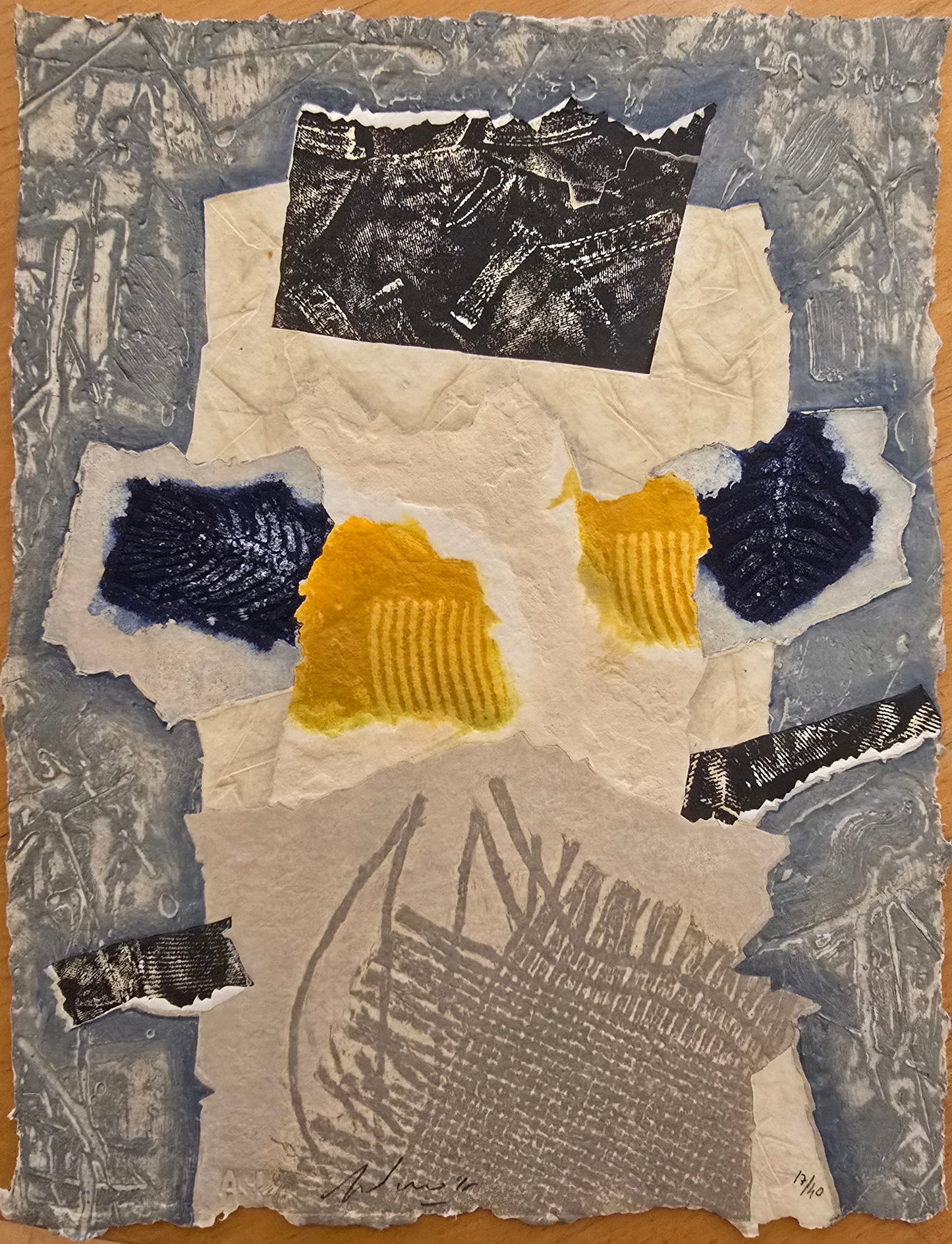 Alain Soucasse print, 29 x 37 cm