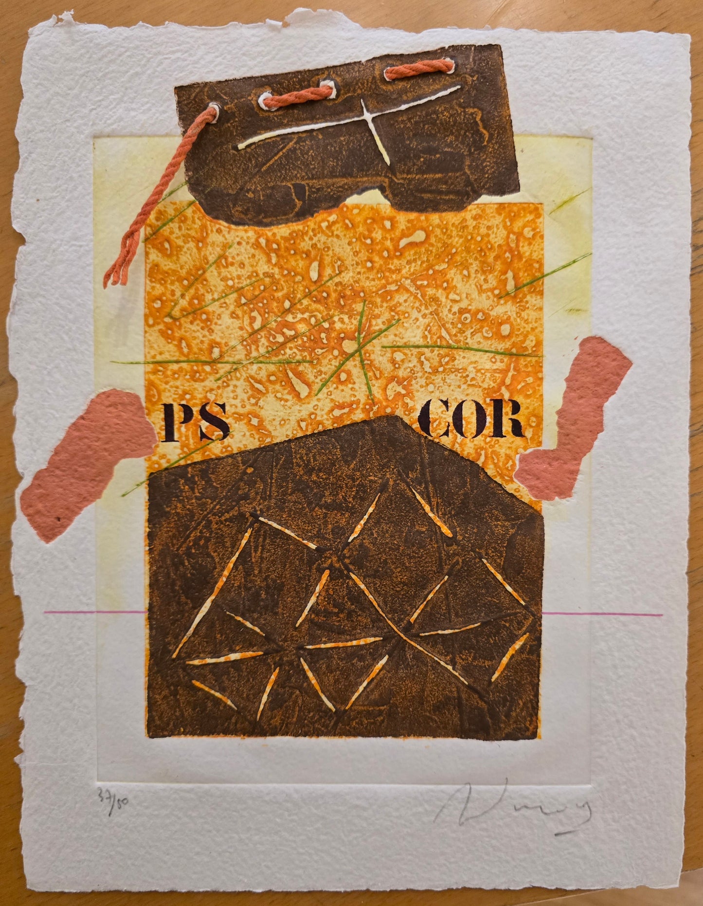 Alain Soucasse print, 25 x 34 cm