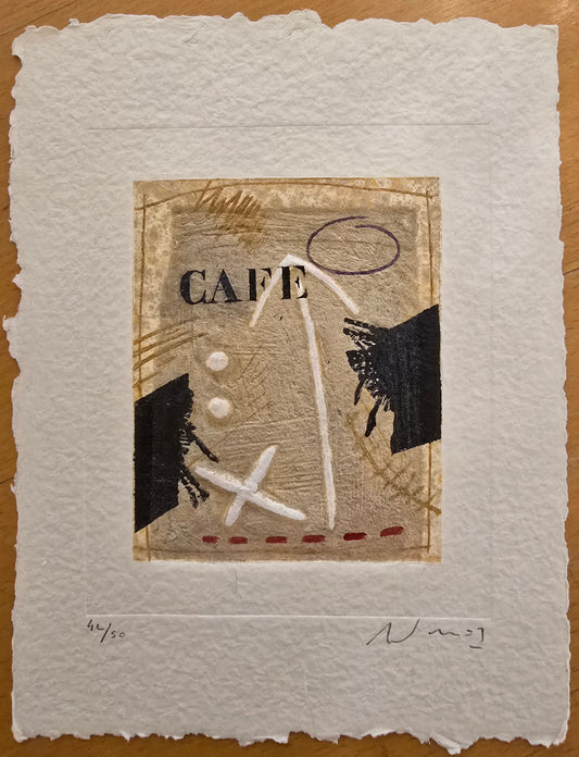 Alain Soucasse print, 24 x 29 cm