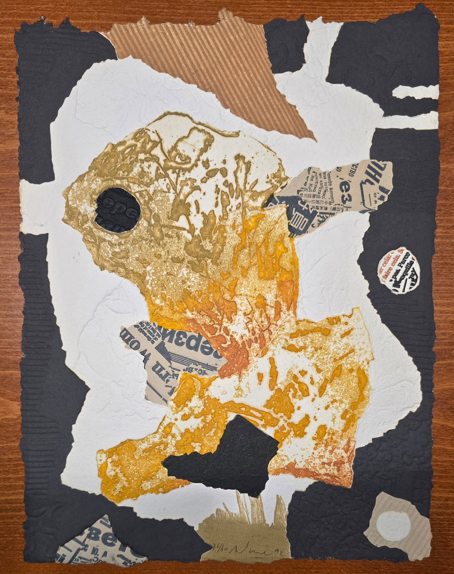 Alain Soucasse print, 29 x 38 cm