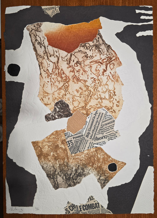 Alain Soucasse print, 40 x 57 cm