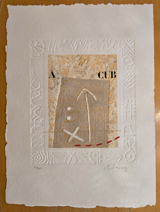 Alain Soucasse print, 33 x 45 cm