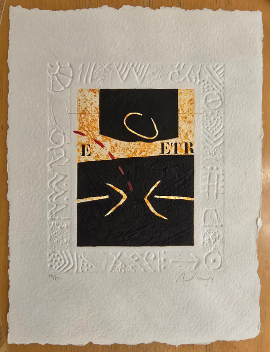 Alain Soucasse print, 33 x 45 cm