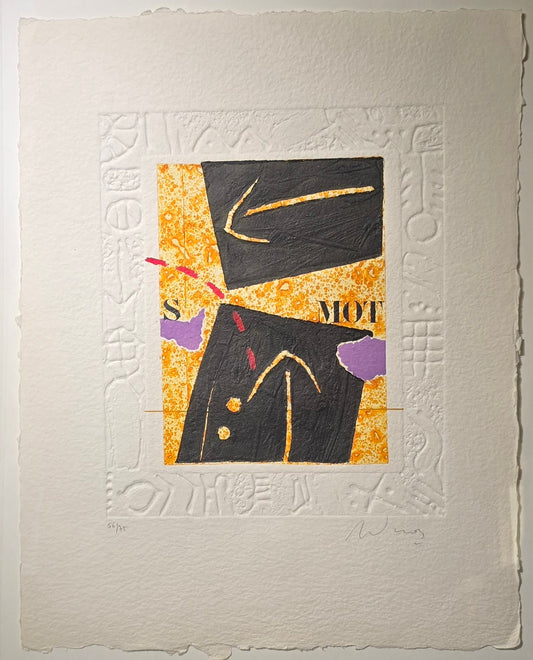 Alain Soucasse print, 33 x 42