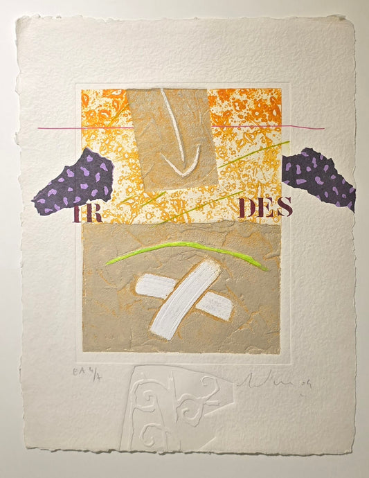 Alain Soucasse print, 25 x 33 cm