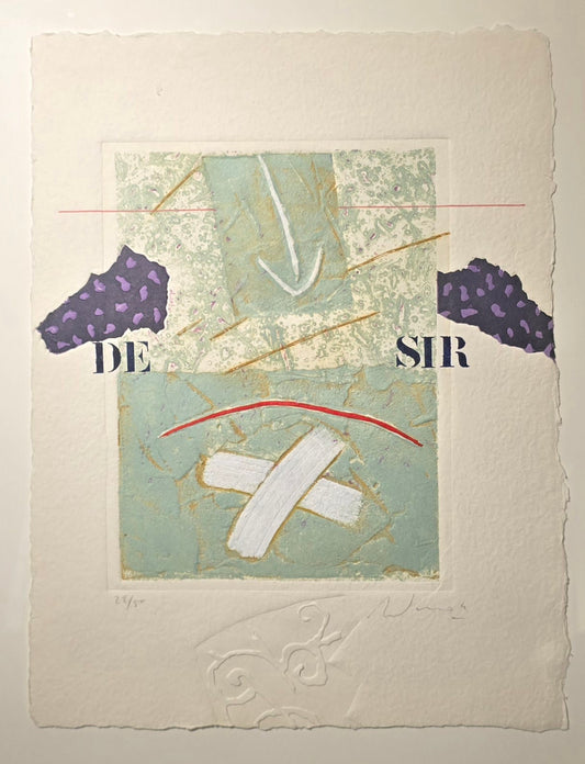 Alain Soucasse print, 25 x 33 cm