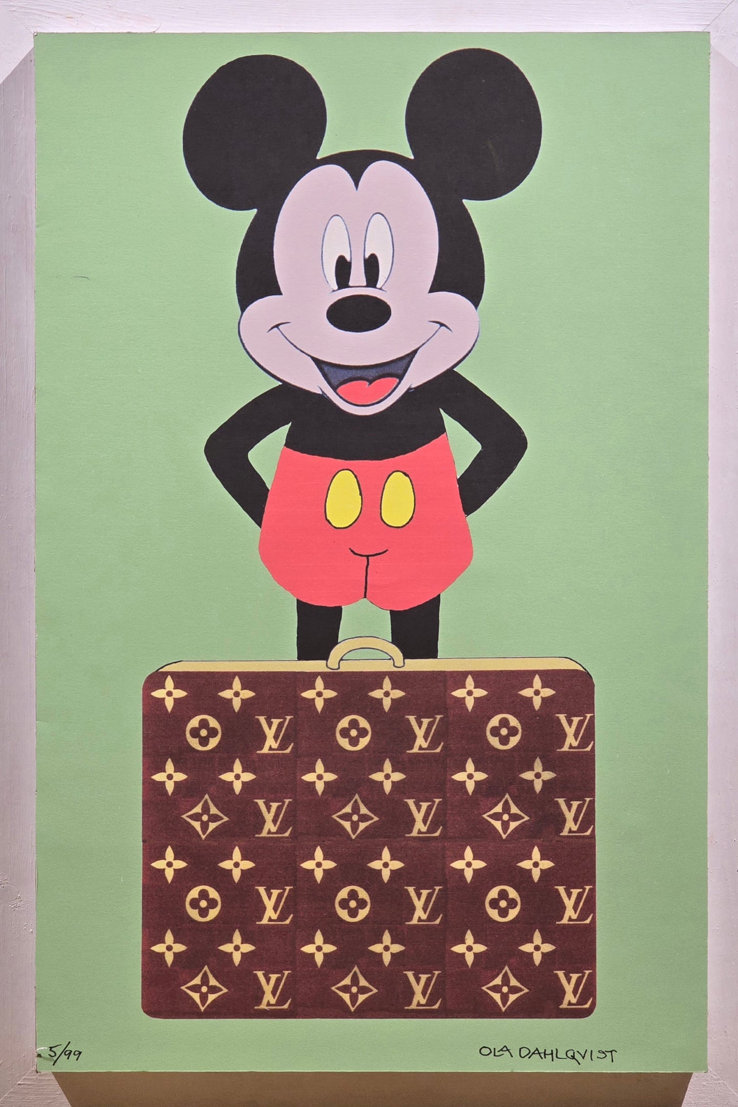 Ola Dahlqvist, print, Luis Vitton, 41 x 58 cm