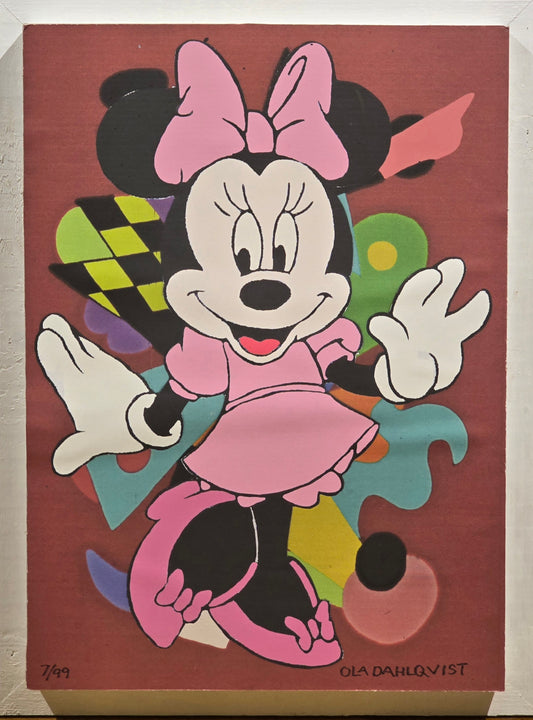 Ola Dahlqvist, print, Pink, 41 x 58 cm