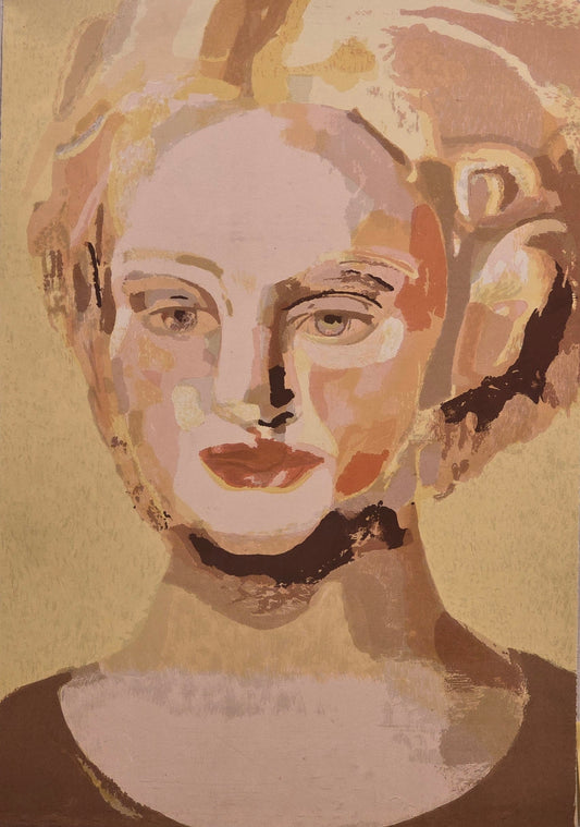 Cecilia Sikström, lito, 45 x 68 cm