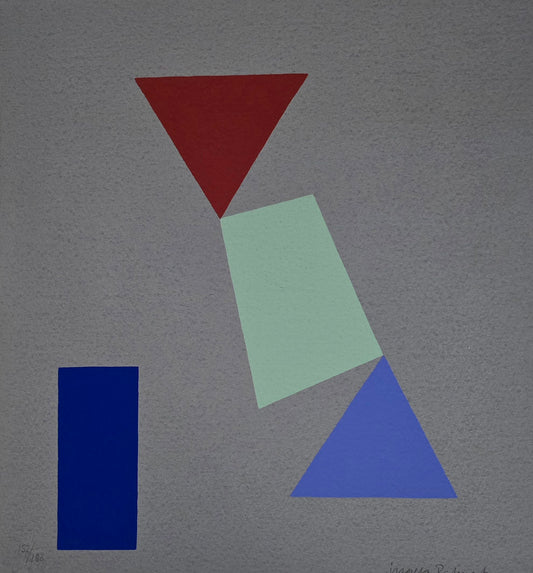 Ingela Palmertz, serigrafi, 38 x 38 cm