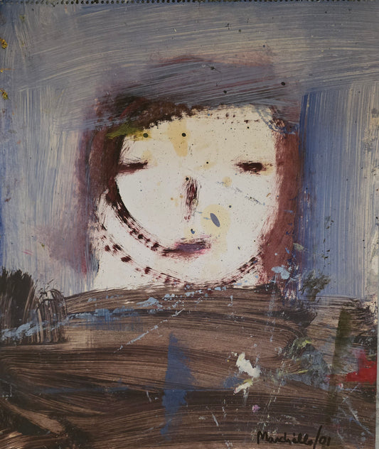 Marchéllo, painting , 38 x 45 cm