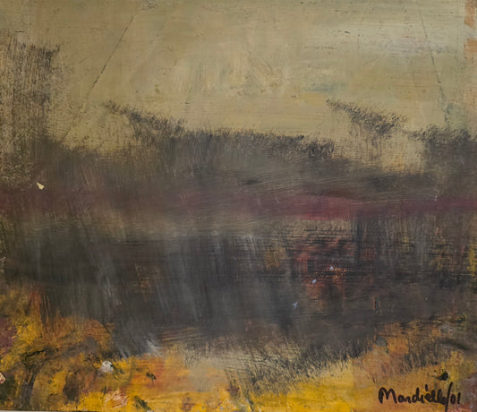 Marchéllo, painting, 45 x 38 cm