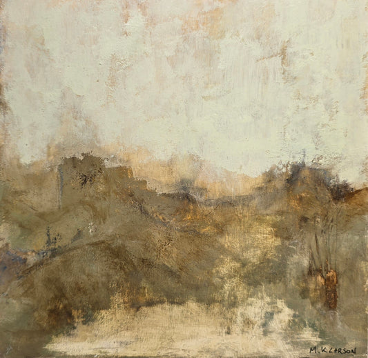 MK Larson, painting, 20 x 20 cm