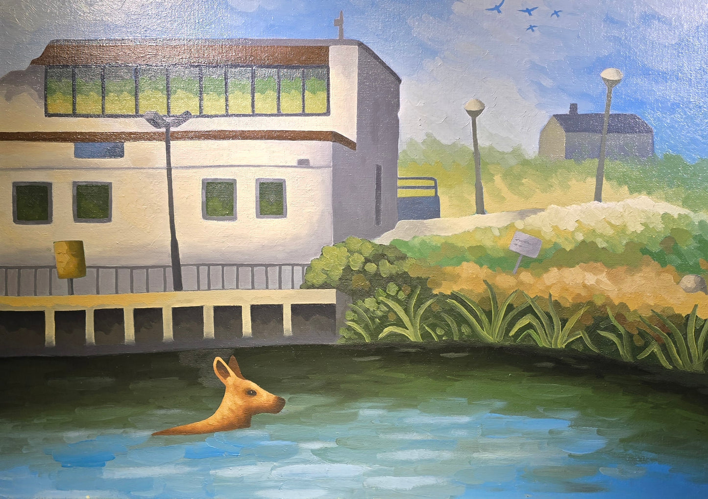 Mikael Vågsten , painting, 70 x 50 cm
