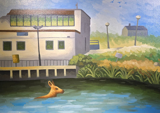 Mikael Vågsten , painting, 70 x 50 cm