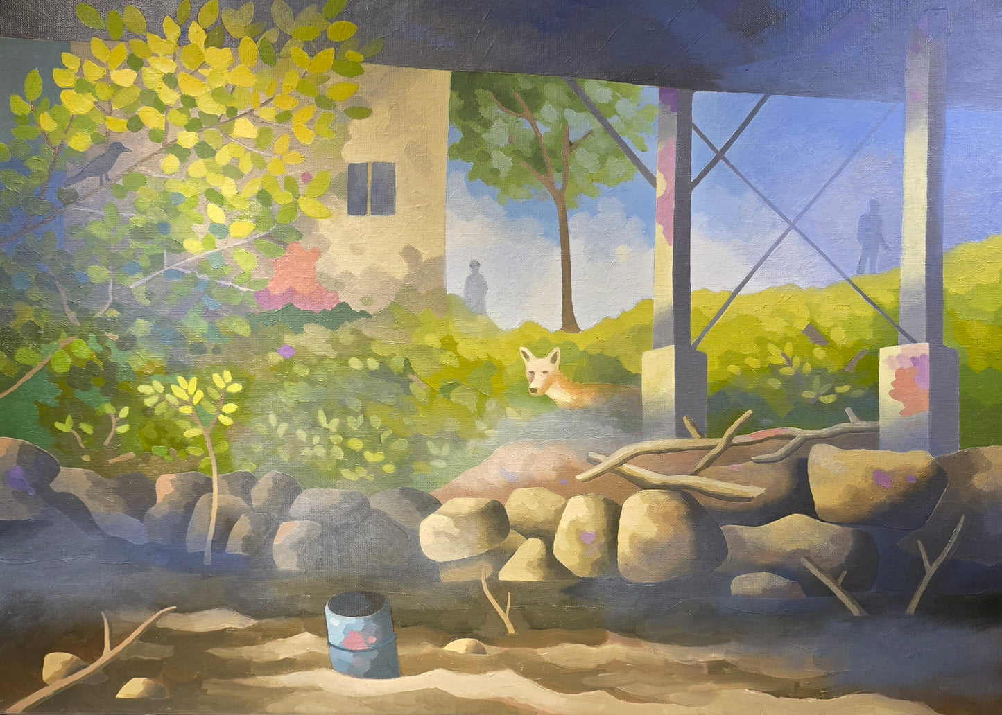 Mikael Vågsten, painting, 70 x 50 cm