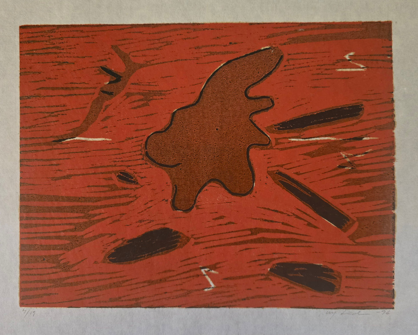 Ulf Linde, tryck, 30 x 23 cm