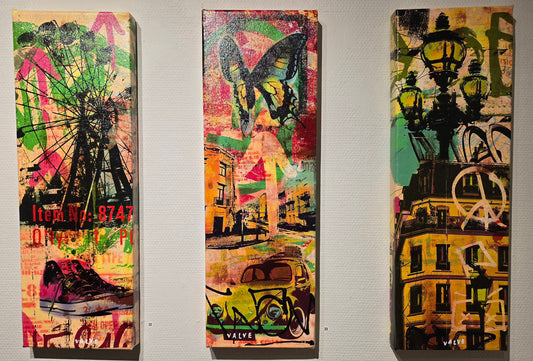 Karl Valve Mixed media originals