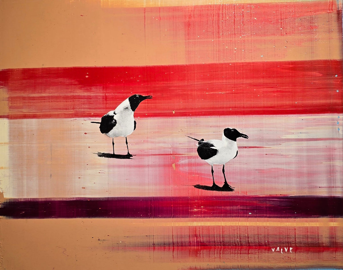 Karl Valve Mixed media originals
