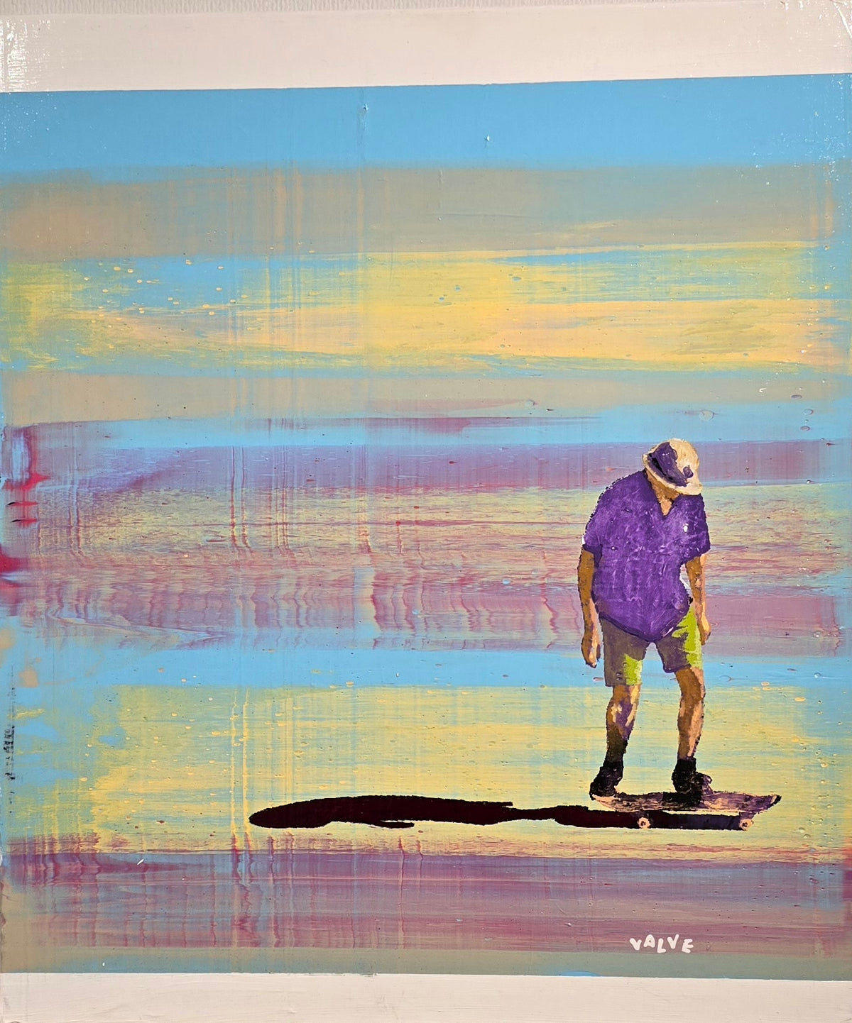 Karl Valve Mixed media originals