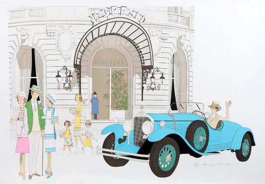 Denis-Paul Noyer, litho, Negresco