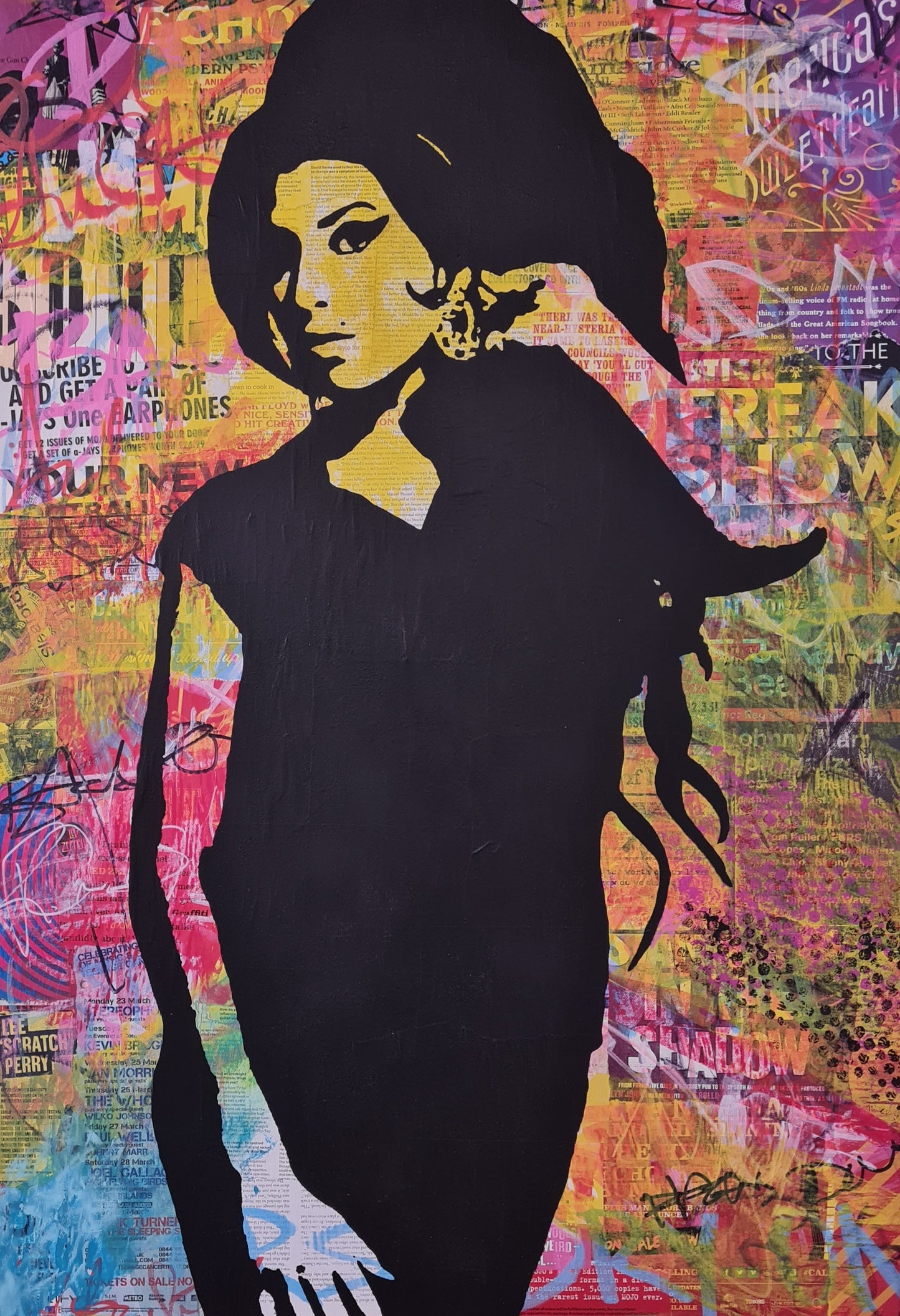 Ronnie Klenfeldt, Amy, 70 x 100 cm