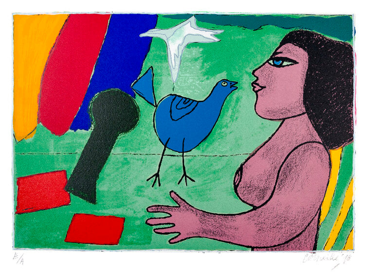 Corneille ´98, litho-print, Allegresse, 54 x 38 cm