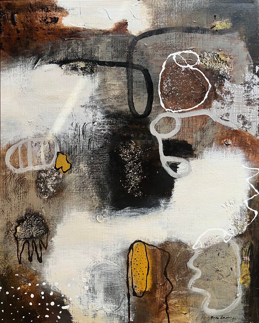 Brita Lanning, Hemligheter, 81 x 101 cm