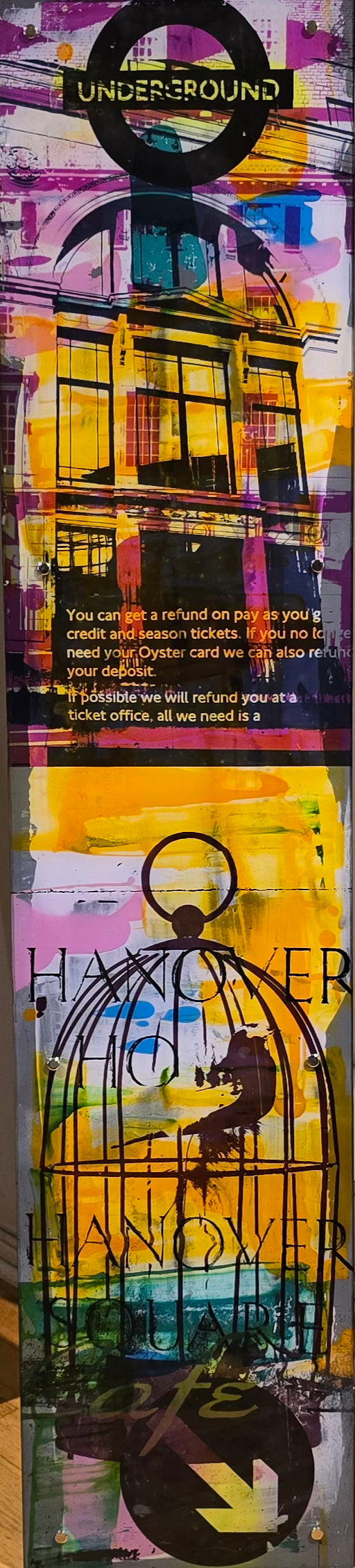Karl Valve Acrylic 25 x 120 cm