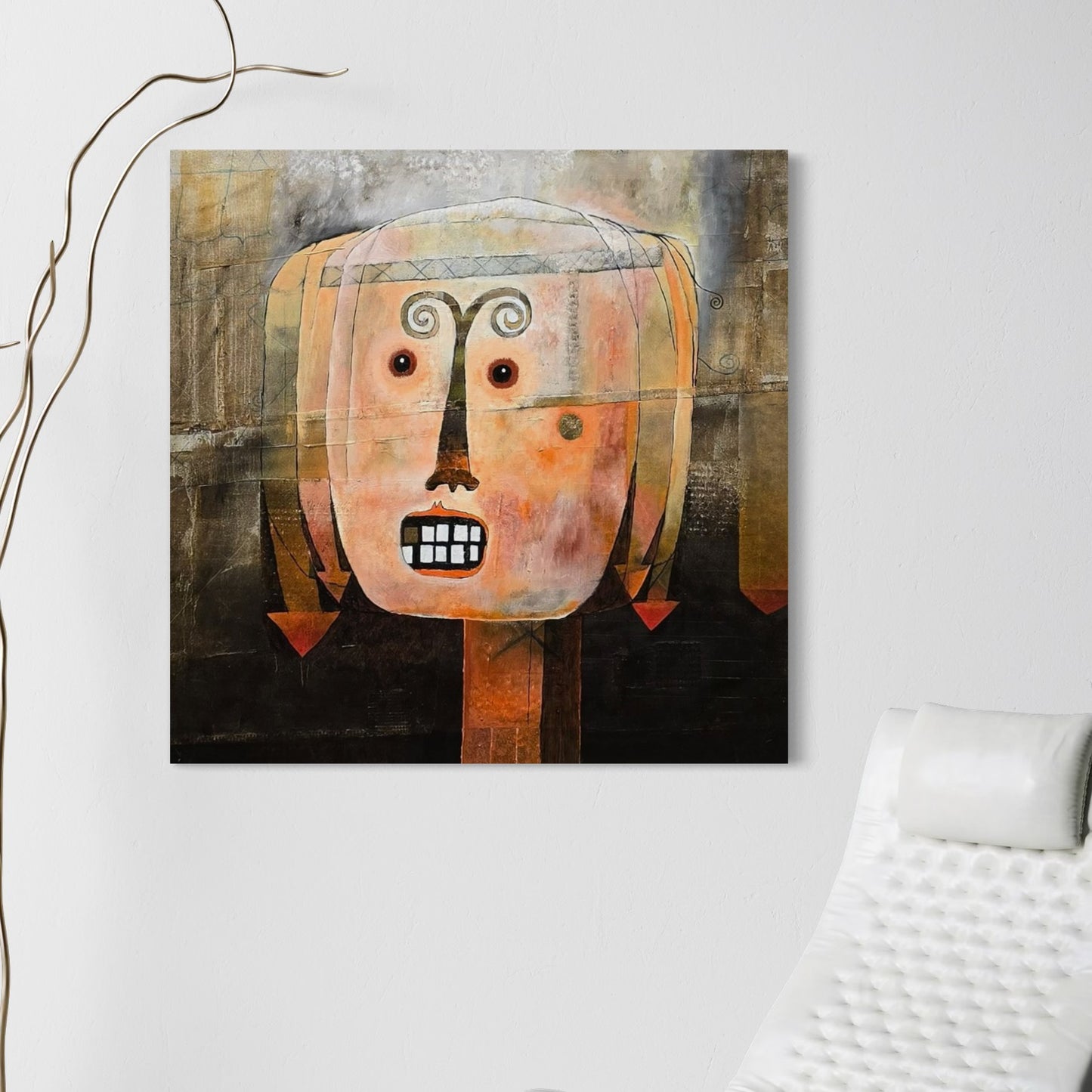 Edgar Mathias Saving 60X60 cm