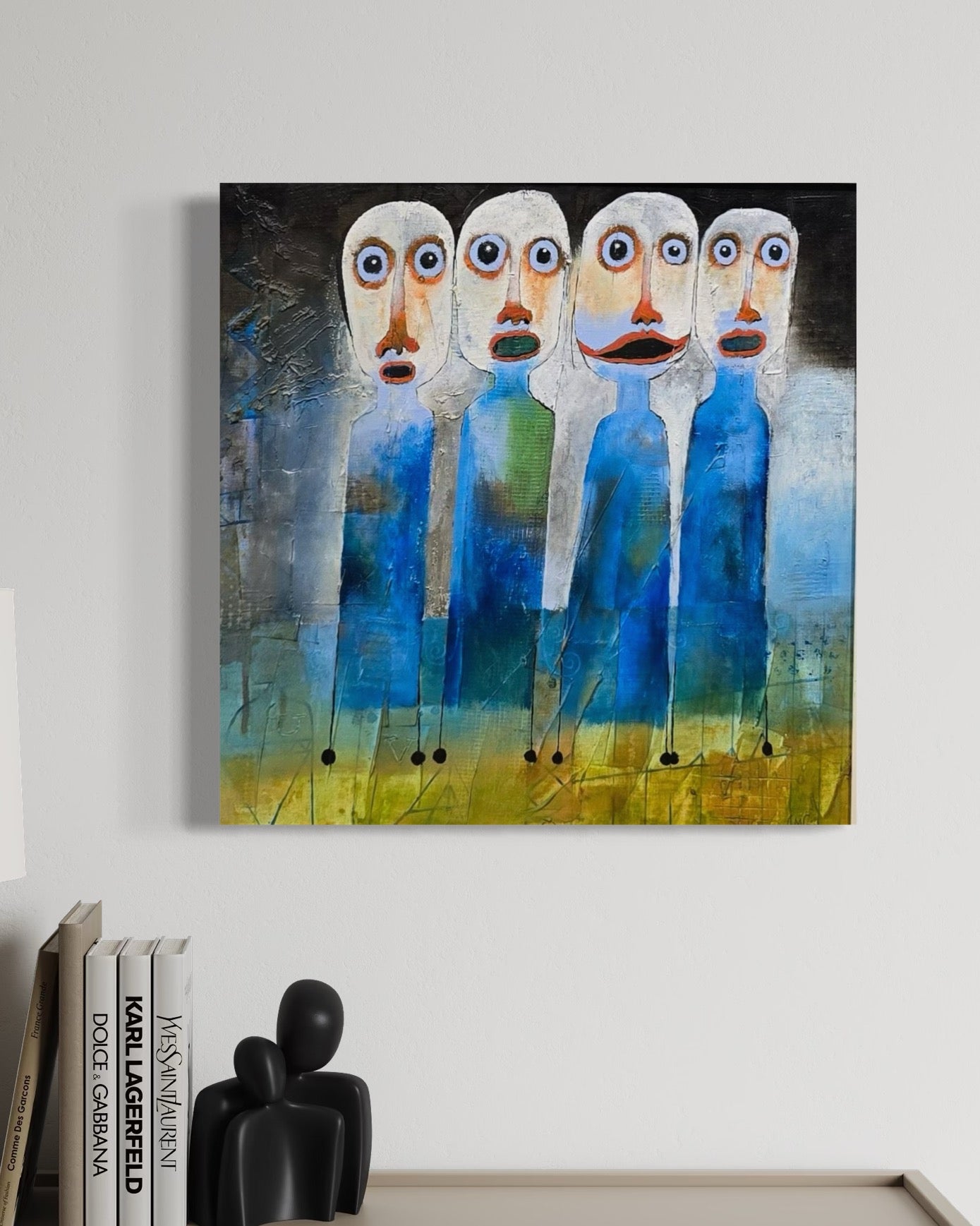 Edgar Mathias Saving 45X45 cm