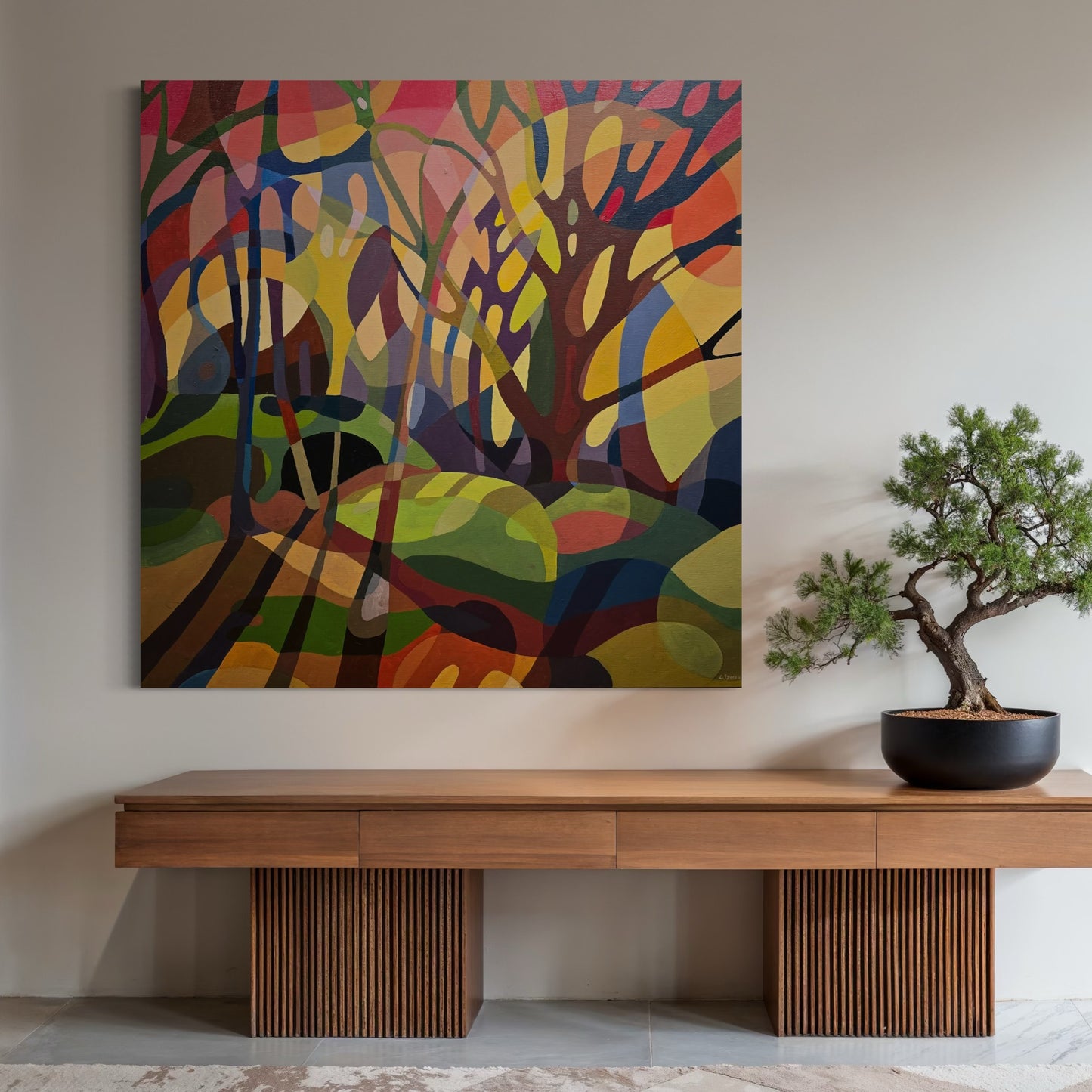 Lennart Samor 100x100 cm
